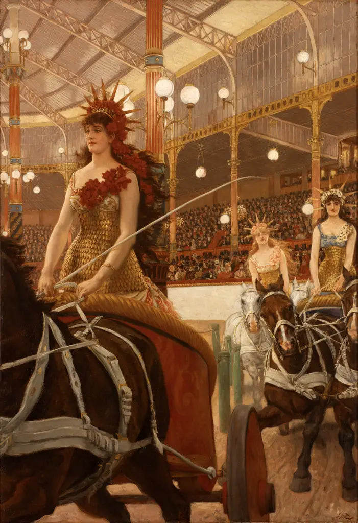 Disse Damer af Stridsvogne - James Tissot