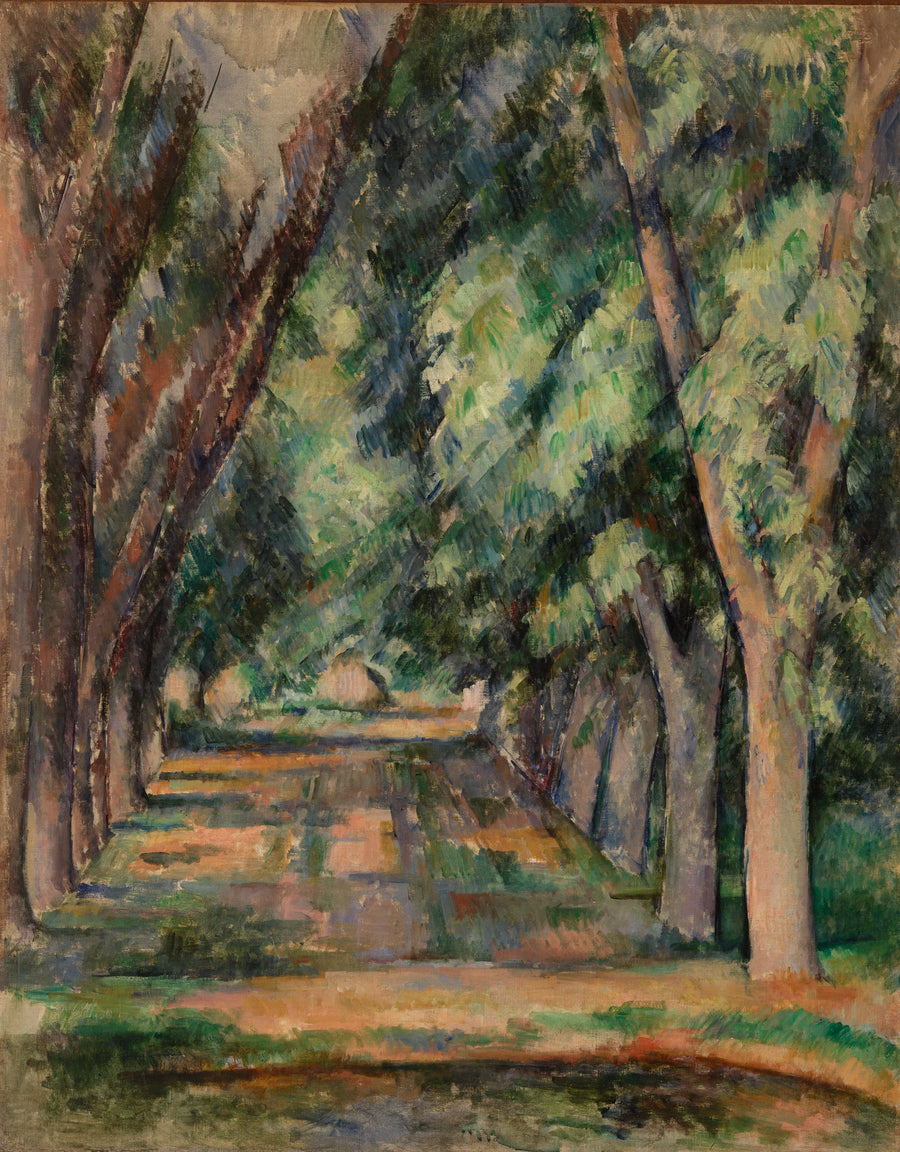 Alléen - Paul Cézanne