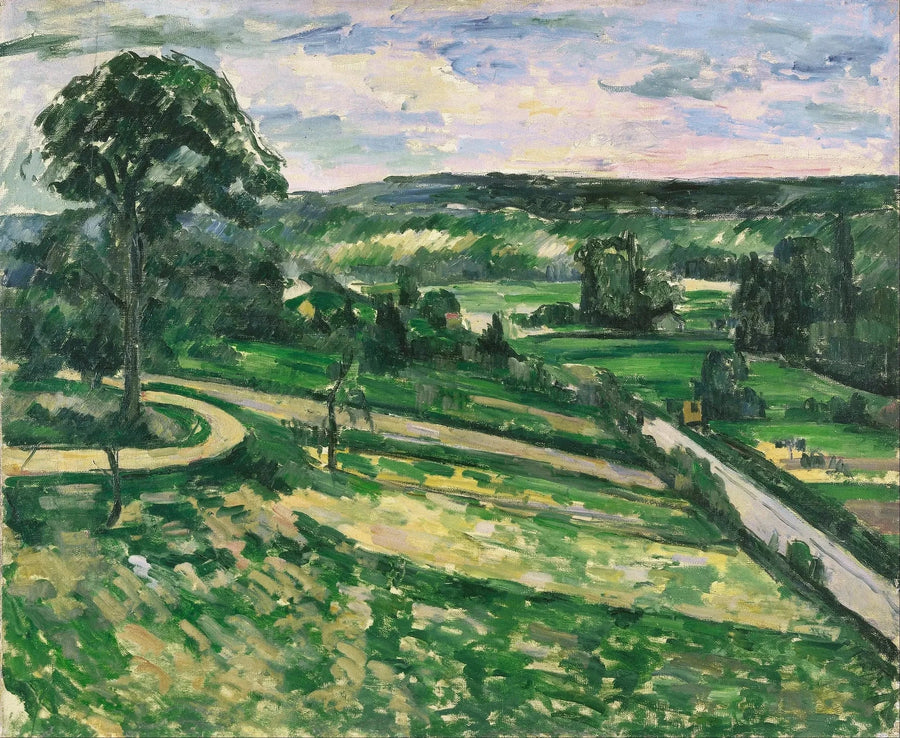 Træet ved svinget - Paul Cézanne