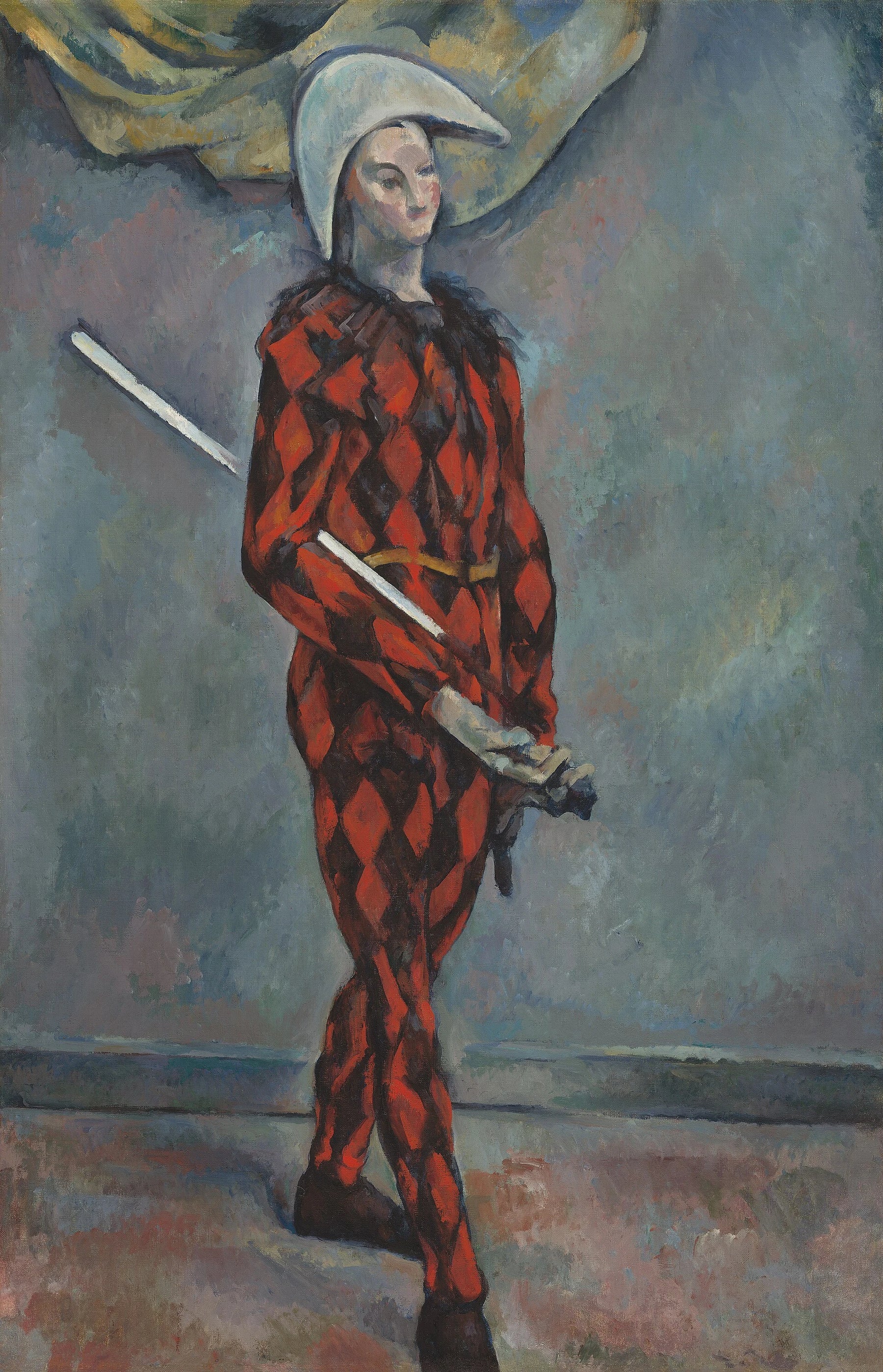 Arlequin 1888–1890 Paul Cézanne National Gallery of Art – reproduction peinture à l’huile sur toile