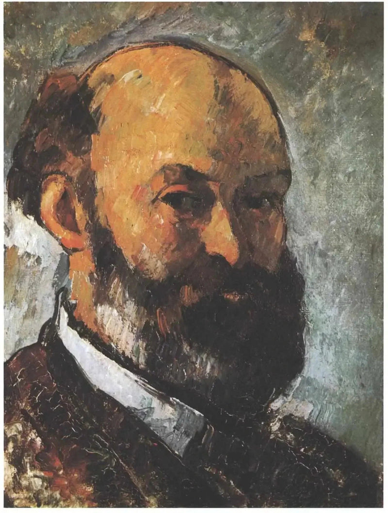 Portræt af kunstneren - Paul Cézanne