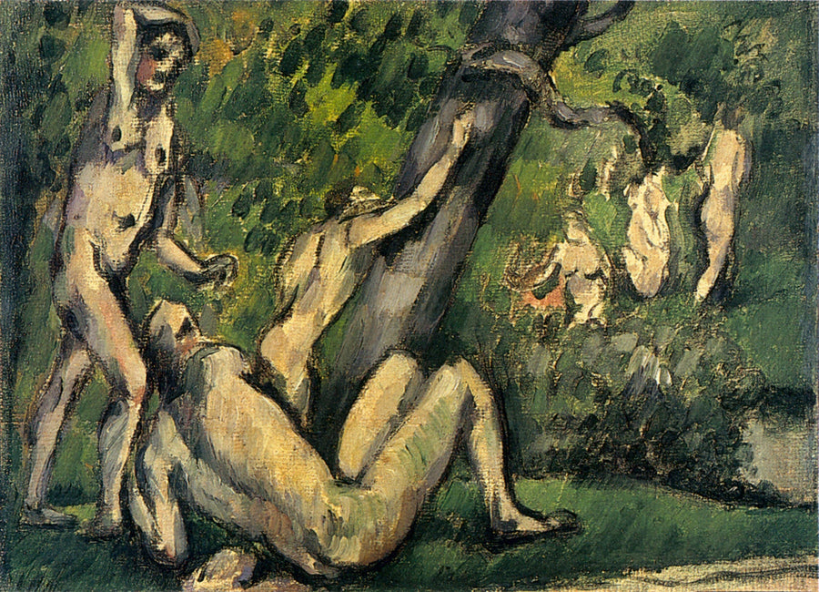 Badning - Paul Cézanne