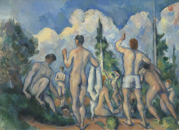 Badende, omkring 1890 - Paul Cézanne