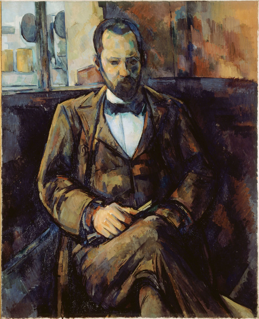 Portræt af Ambroise Vollard - Paul Cézanne