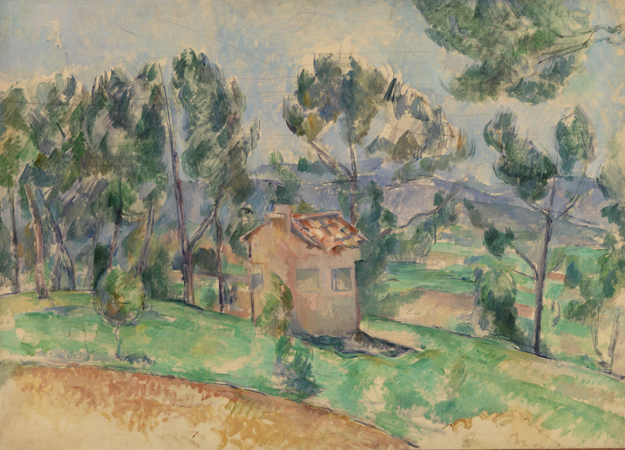 Jagtkabine i Provence - Paul Cézanne