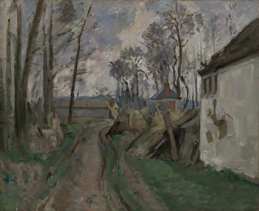 Landsbyvejen - Paul Cézanne