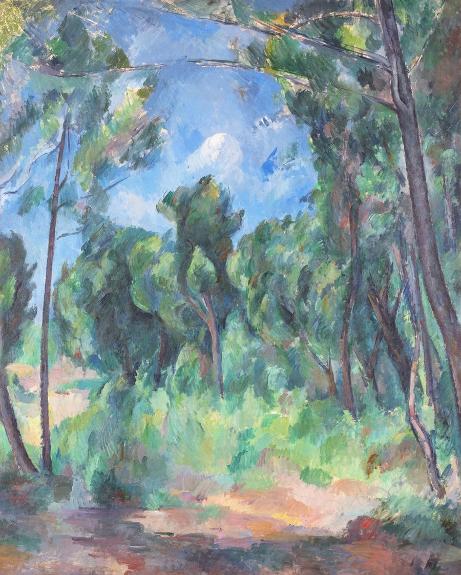 Lysning - Paul Cézanne