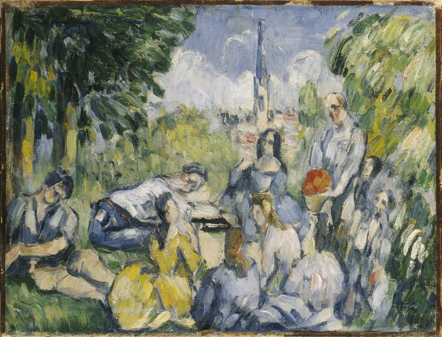 Frokost på græsset - Paul Cézanne