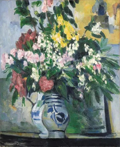 De to vaser med blomster - Paul Cézanne