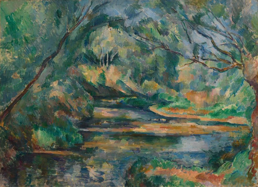 Kildespring i skovbunden - Paul Cézanne