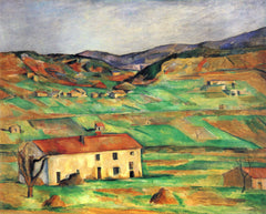 Gardannes omgivelser, 1886 -1890 - Paul Cézanne
