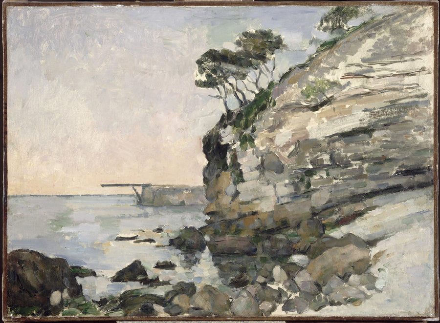 L'Estaque, aftenens effekt - Paul Cézanne