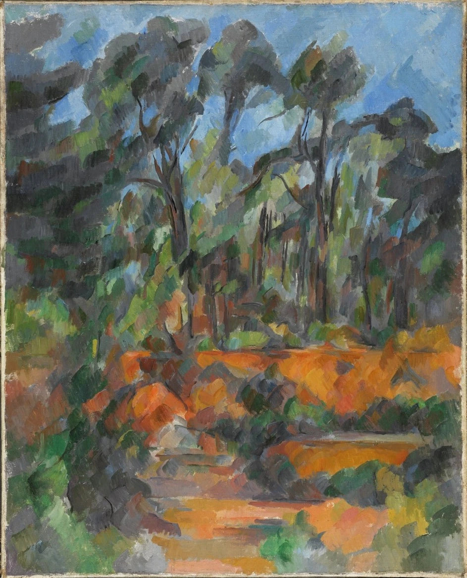 Forêt 1902–1904 de Paul Cézanne Musée des beaux-arts du Canada Ottawa 5770 FWN 341 – reproduction peinture à l’huile sur toile