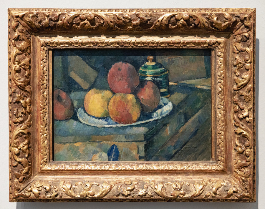 Frugter og sukkerkrukke - Paul Cézanne