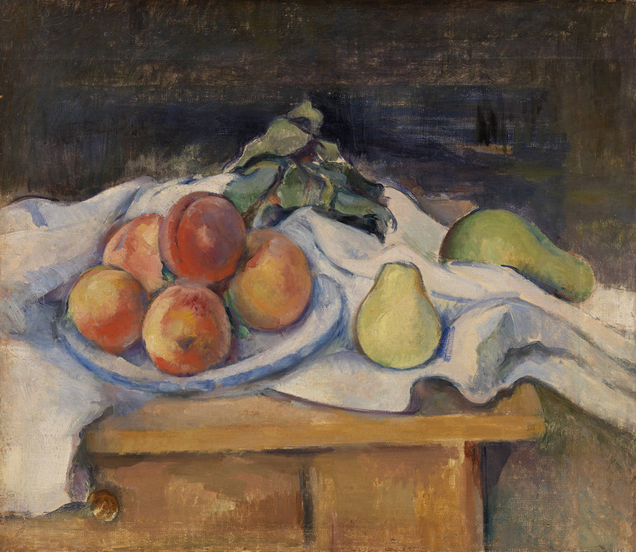 Frugter på bordet - Paul Cézanne