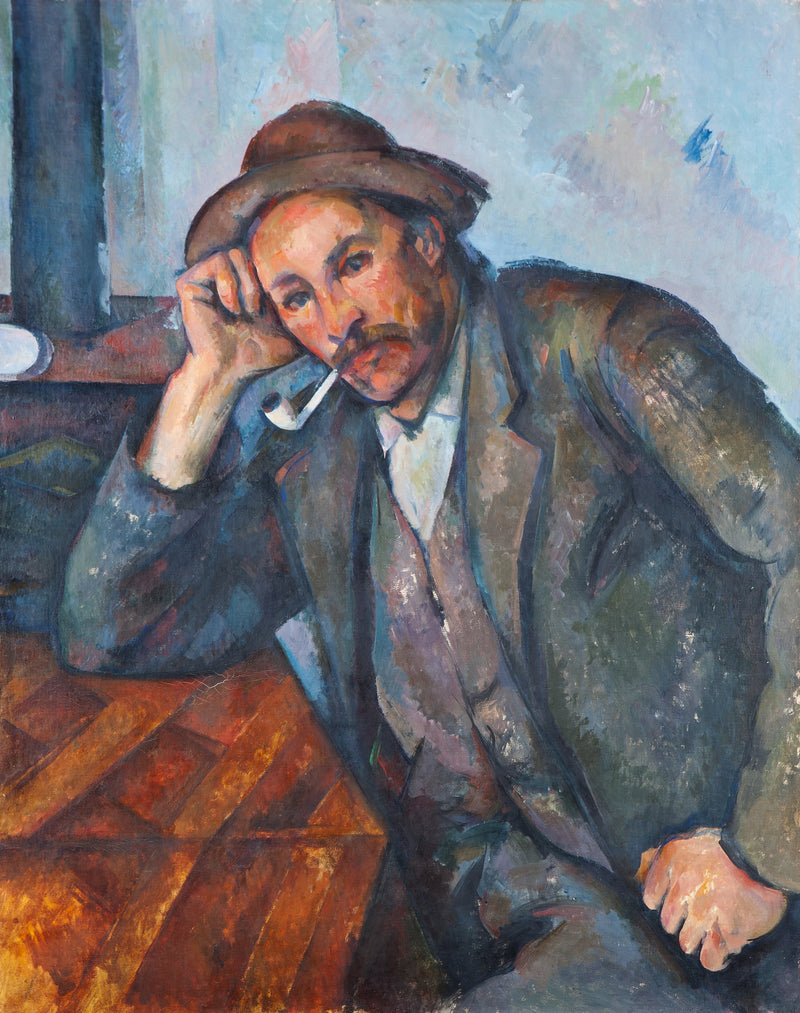 Den lænede ryger - Paul Cézanne