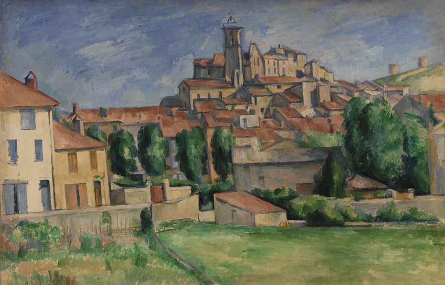 Gardanne (horisontalt udsyn). - Paul Cézanne