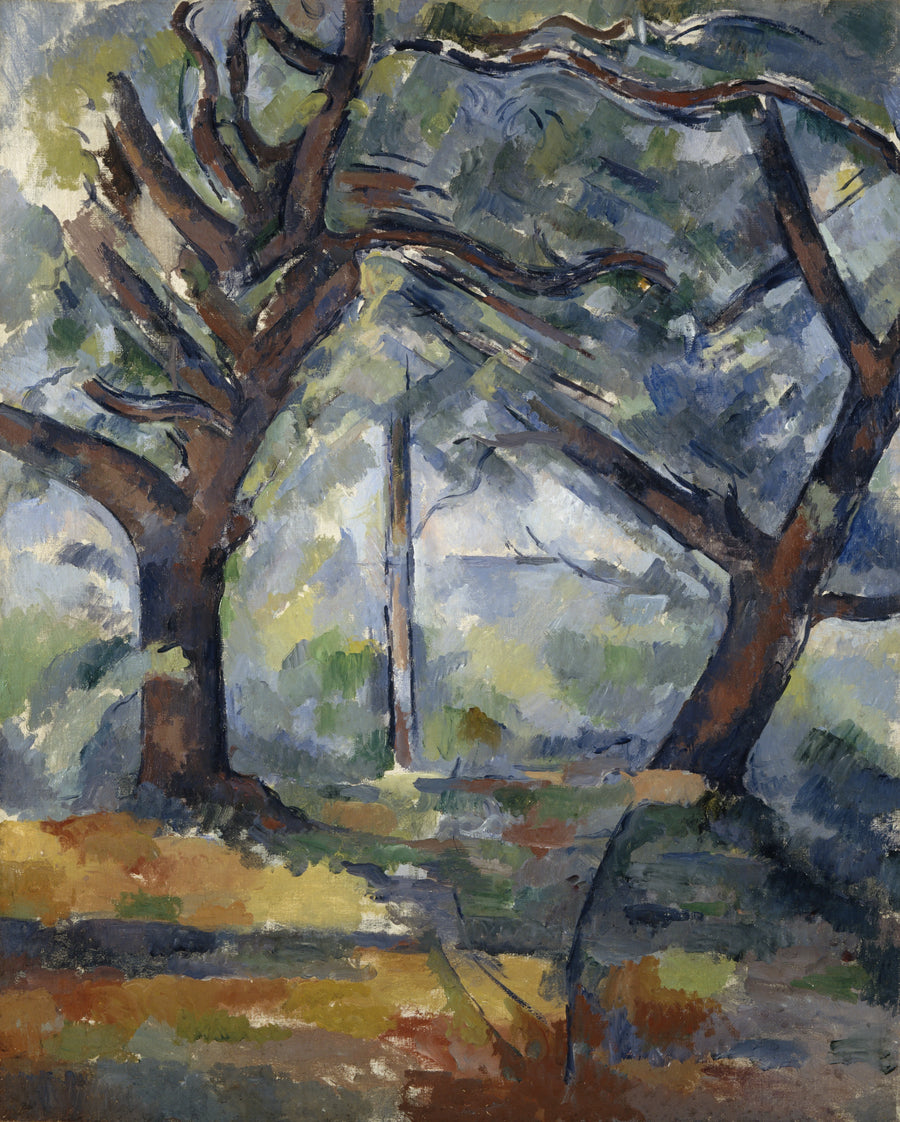 De Store Træer - Paul Cézanne