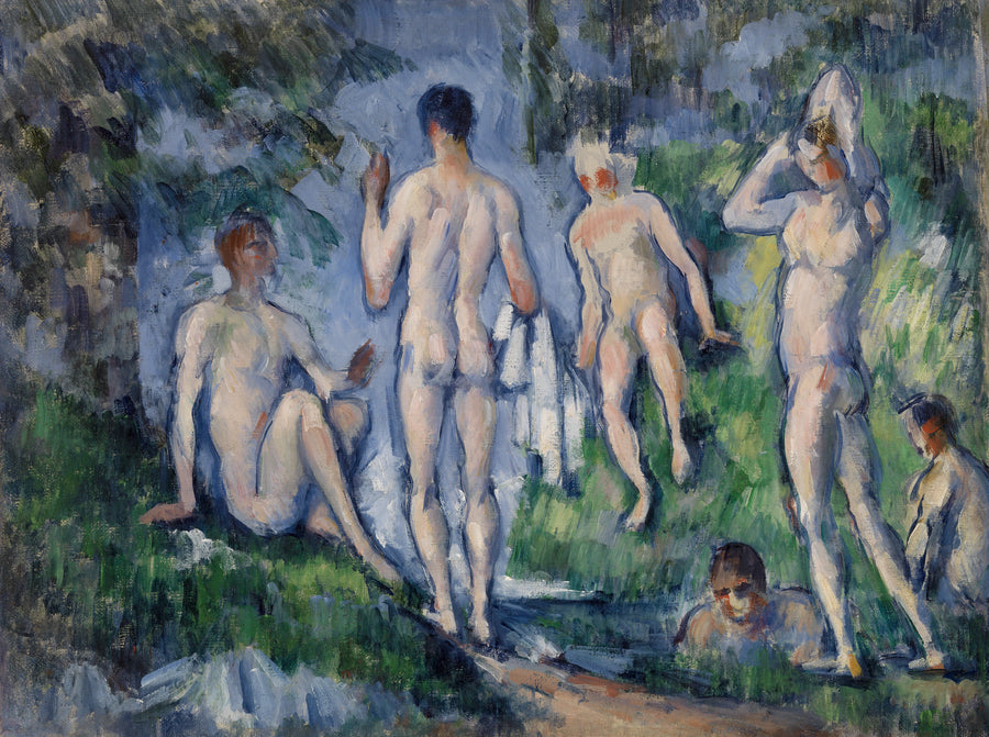Gruppe af badende - Paul Cézanne