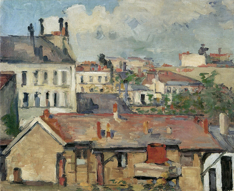 Husgruppe – Tagene - Paul Cézanne