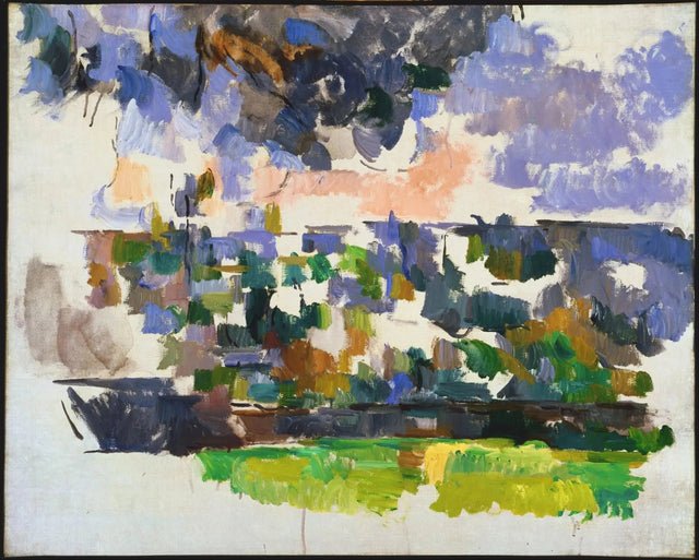 The Garden of Lauves, circa 1906 - Paul Cézanne