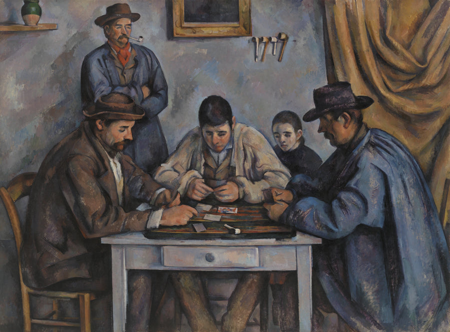 Kortspillerne - Paul Cézanne