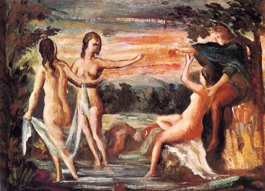 Paris' dom - Paul Cézanne