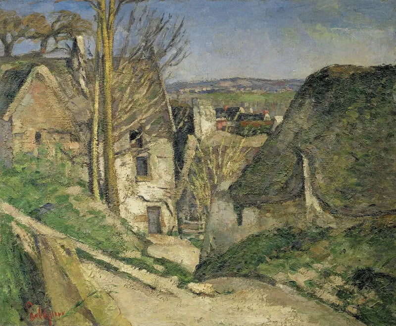 Hængt mandens hus - Paul Cézanne