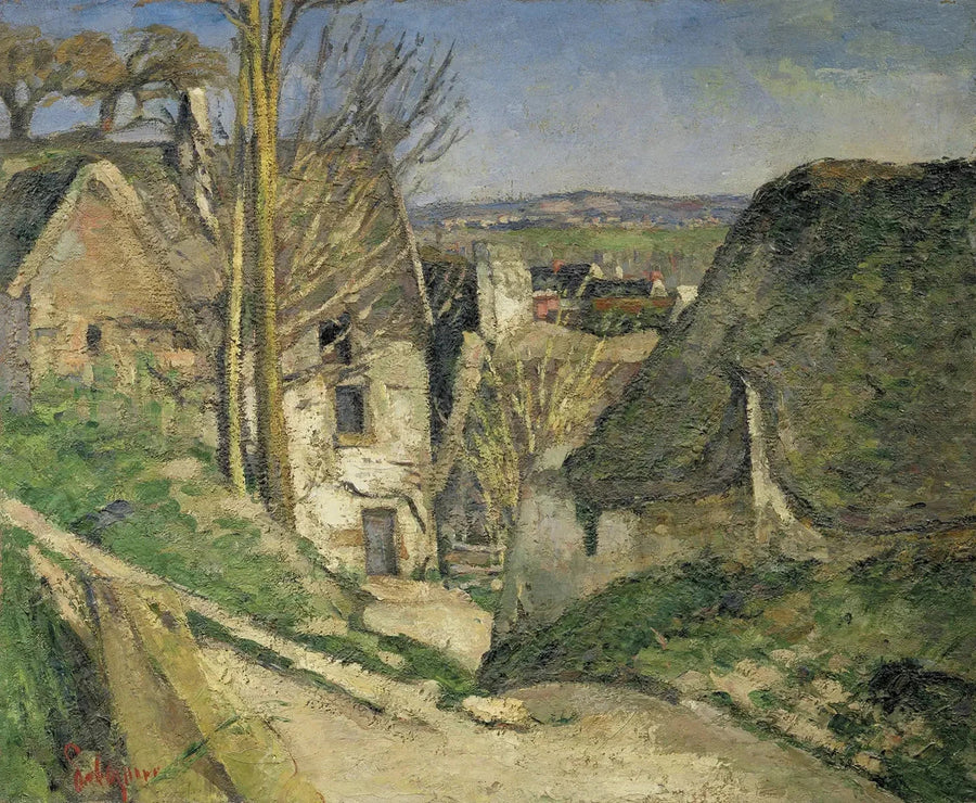 Hængt mandens hus - Paul Cézanne