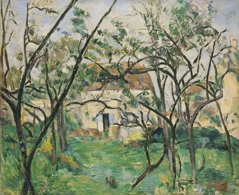 Det rustikke hus - Paul Cézanne