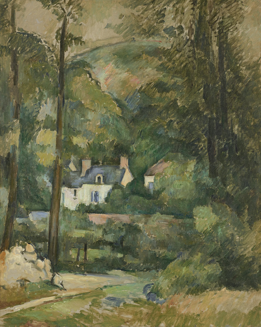 Huse i Chou, i Pontoise - Paul Cézanne