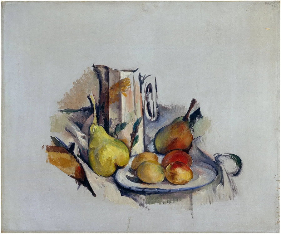 Stilleben med vandkande - Paul Cézanne