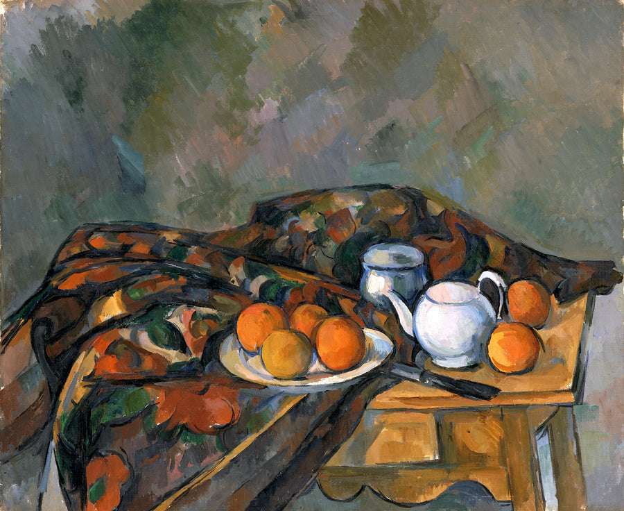 Stilleben med tekande - Paul Cézanne