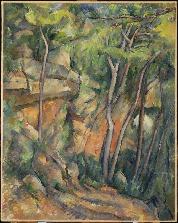 I parken ved Château Noir - Paul Cézanne