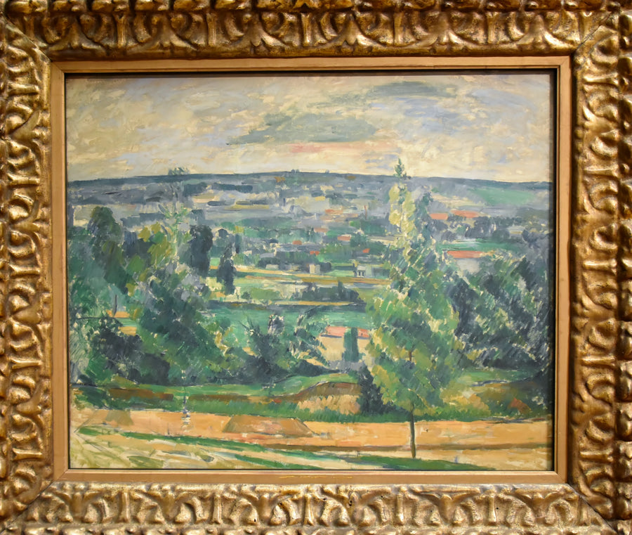 Landskab nær Melun - Paul Cézanne