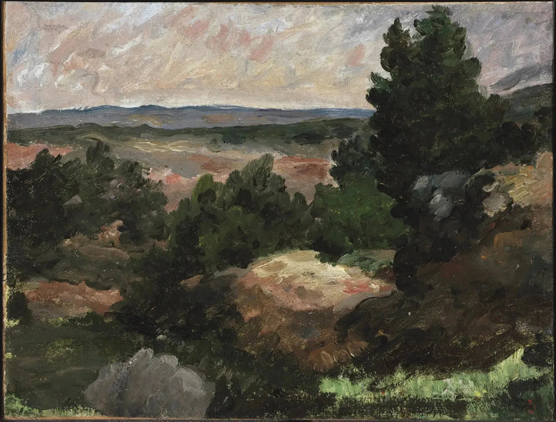 Landskab - Paul Cézanne