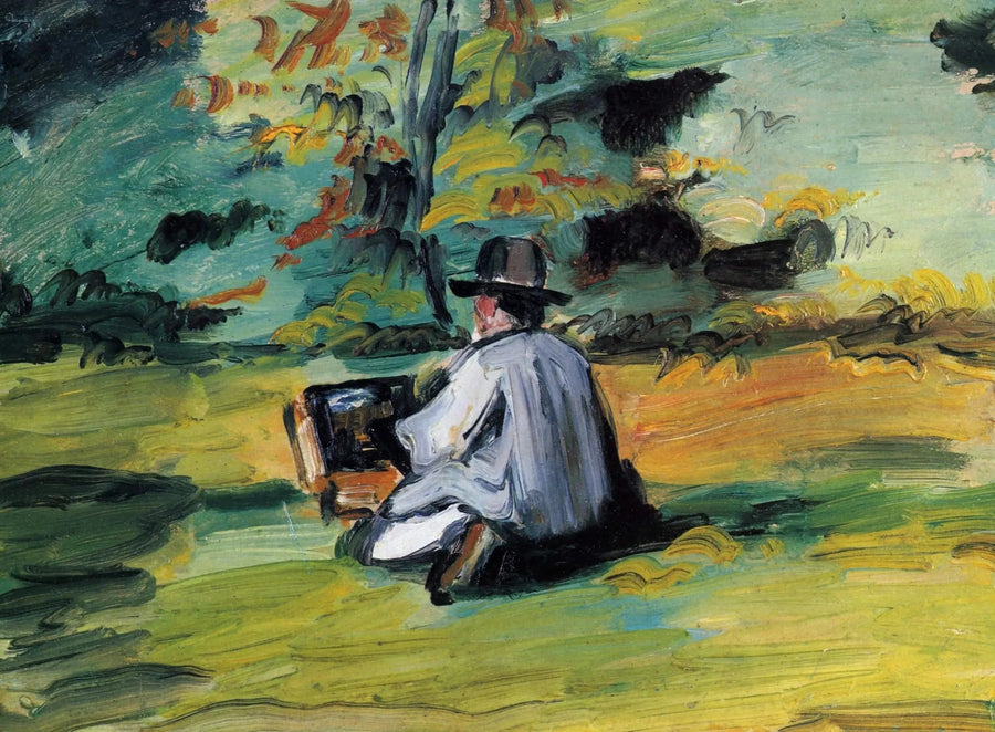 En maler i arbejde - Paul Cézanne