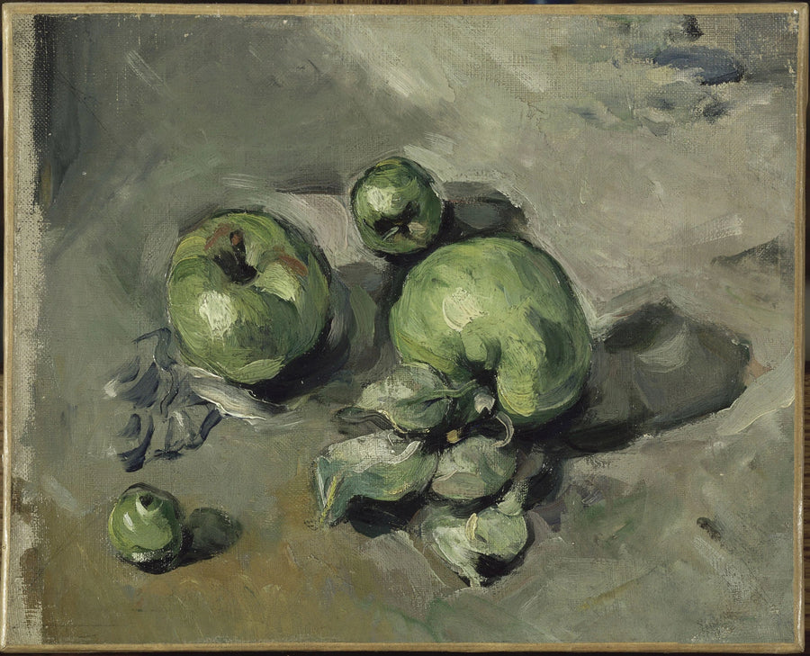 Grønne æbler - Paul Cézanne
