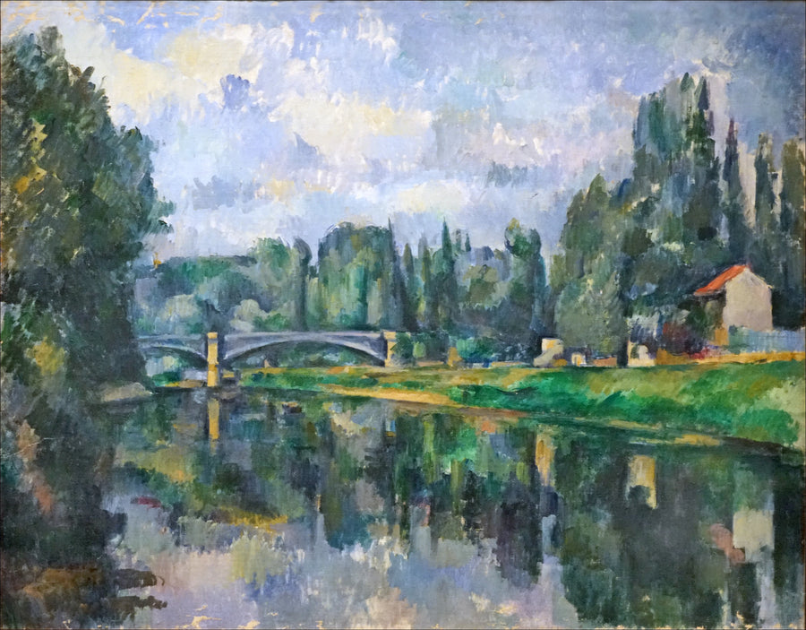 Broen over Marne i Créteil - Paul Cézanne