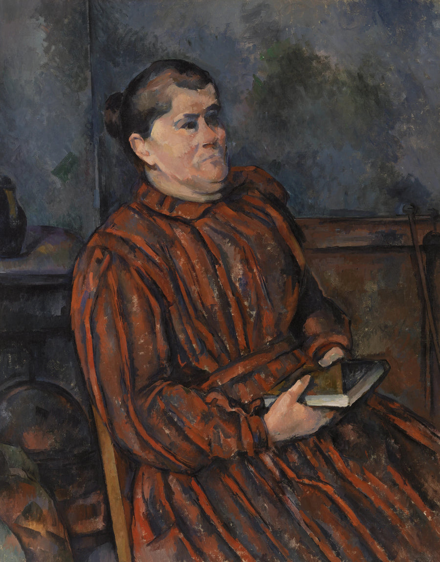 Portræt af kvinde - Paul Cézanne