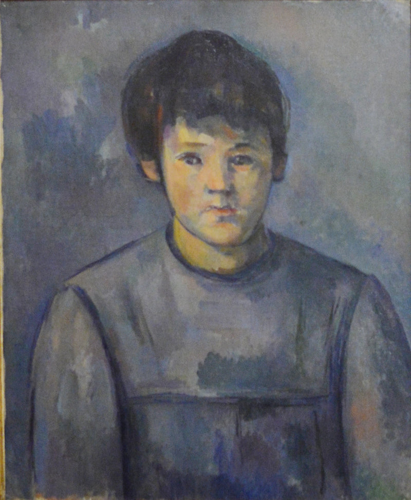Portræt af lille pige - Paul Cézanne