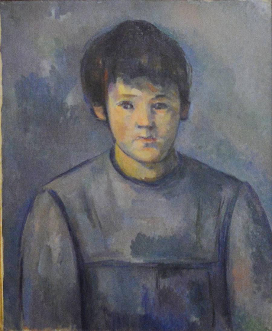 Portræt af lille pige - Paul Cézanne