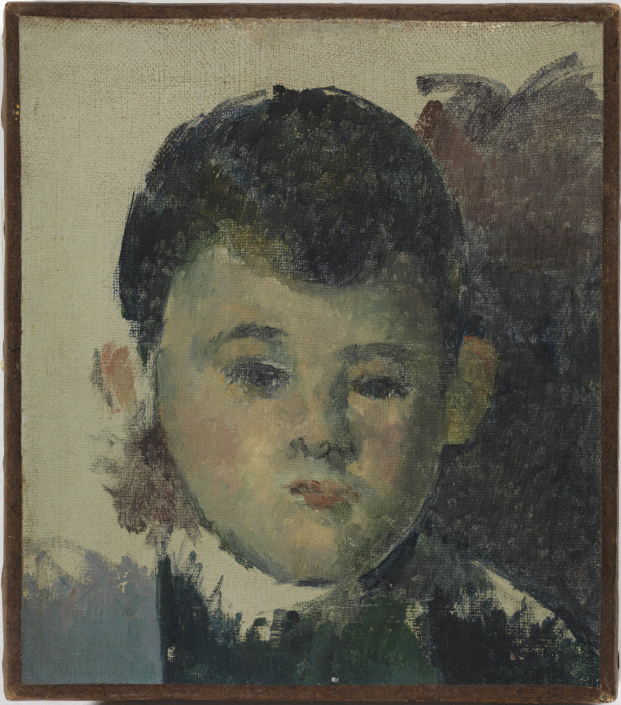 Portræt af kunstnerens søn - Paul Cézanne