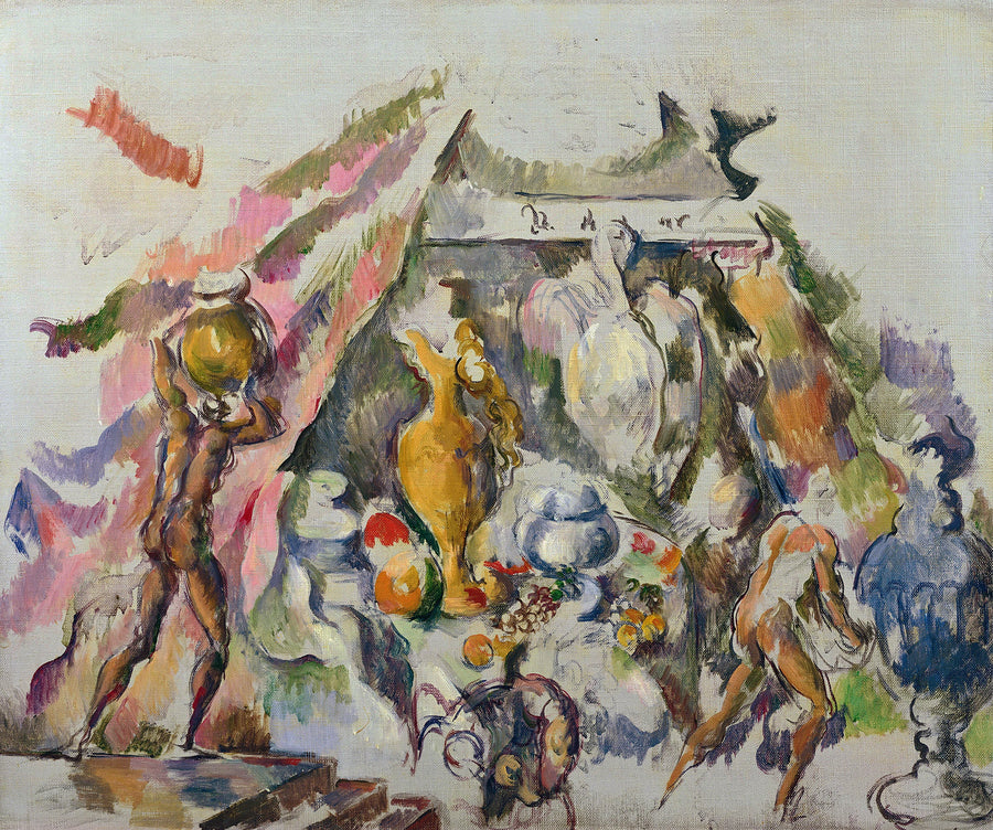 Forberedelsen af banketten - Paul Cézanne