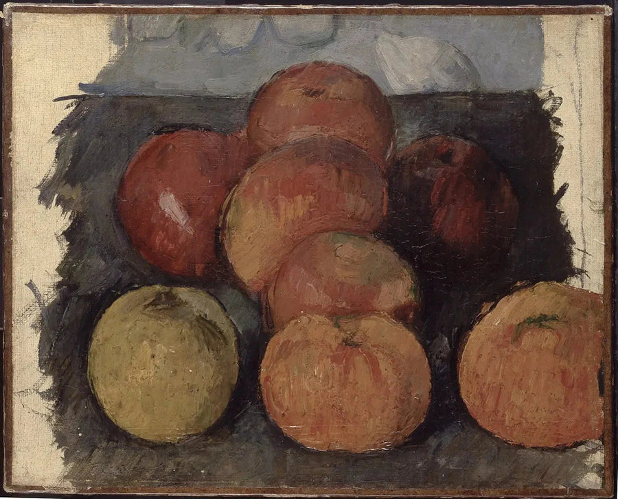 Nogle æbler - Paul Cézanne