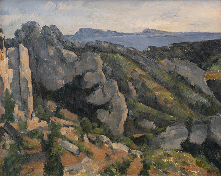 Klipper ved L'Estaque - Paul Cézanne