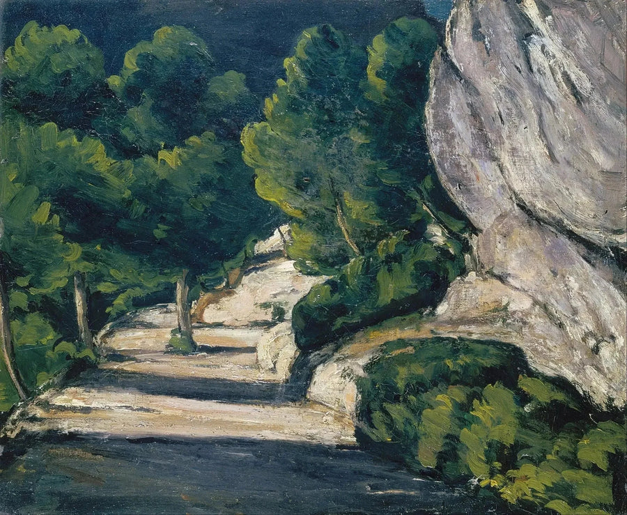 Skovvejen - Paul Cézanne