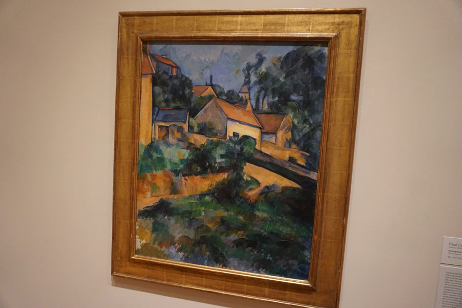 Den Svingende Vej i Montgeroult - Paul Cézanne