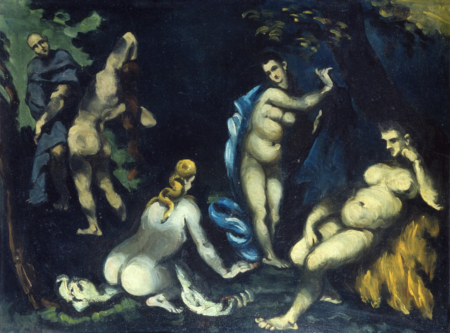 Fristelsen af Sankt Antonius - Paul Cézanne