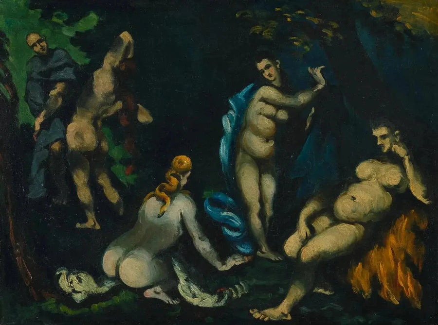 Fristelsen af Sankt Antonius - Paul Cézanne